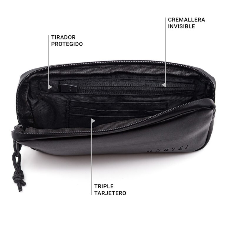 Tracker Case PU Leather - Negro - Nortei