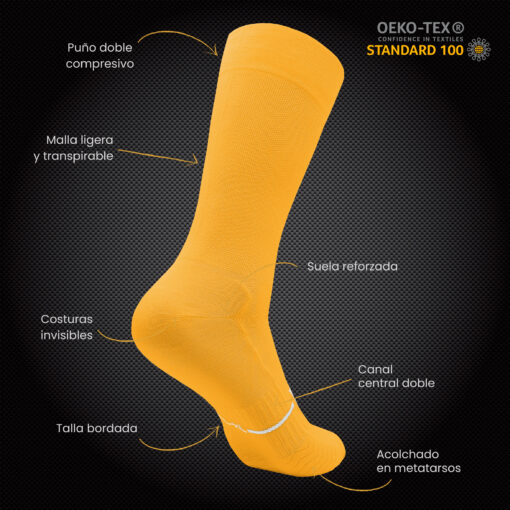 Calcetines Ciclismo y Running - TEMPO Mango - Imagen 2