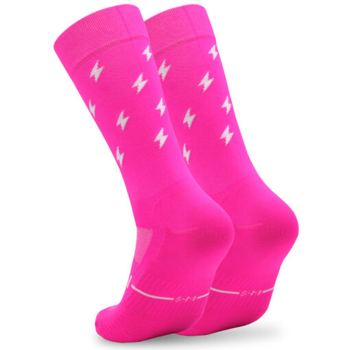 Calcetines Ciclismo y Running - THUNDER Pink
