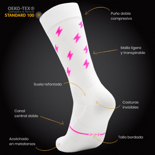 Calcetines Ciclismo y Running - THUNDER Fantasy - Imagen 3