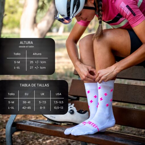 Calcetines Ciclismo y Running - THUNDER Fantasy - Imagen 4