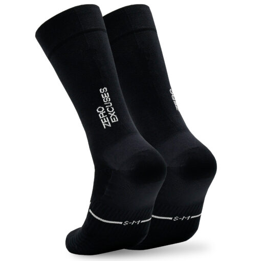 Calcetines Ciclismo y Running - ZERO EXCUSES Black