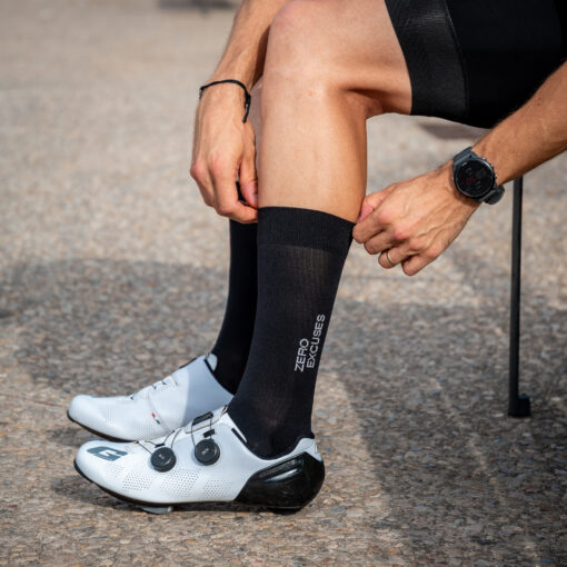 Calcetines Ciclismo y Running - ZERO EXCUSES Black - Imagen 5