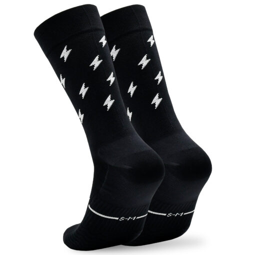 Calcetines Ciclismo y Running - THUNDER Black